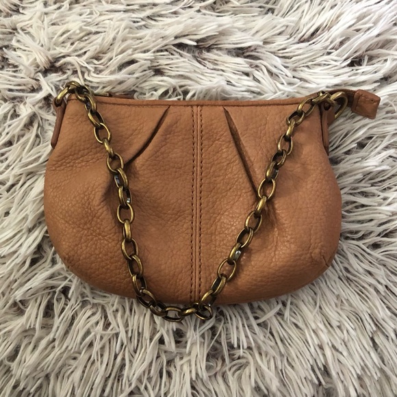 Fossil Brown Leather Mini Bag - Picture 3 of 4